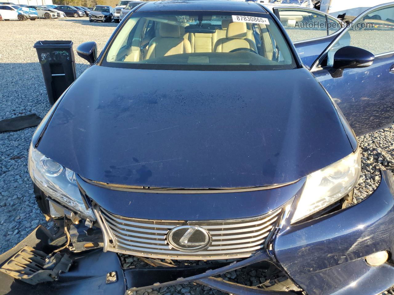 2015 Lexus Es 350 Синий vin: JTHBK1GG7F2163963