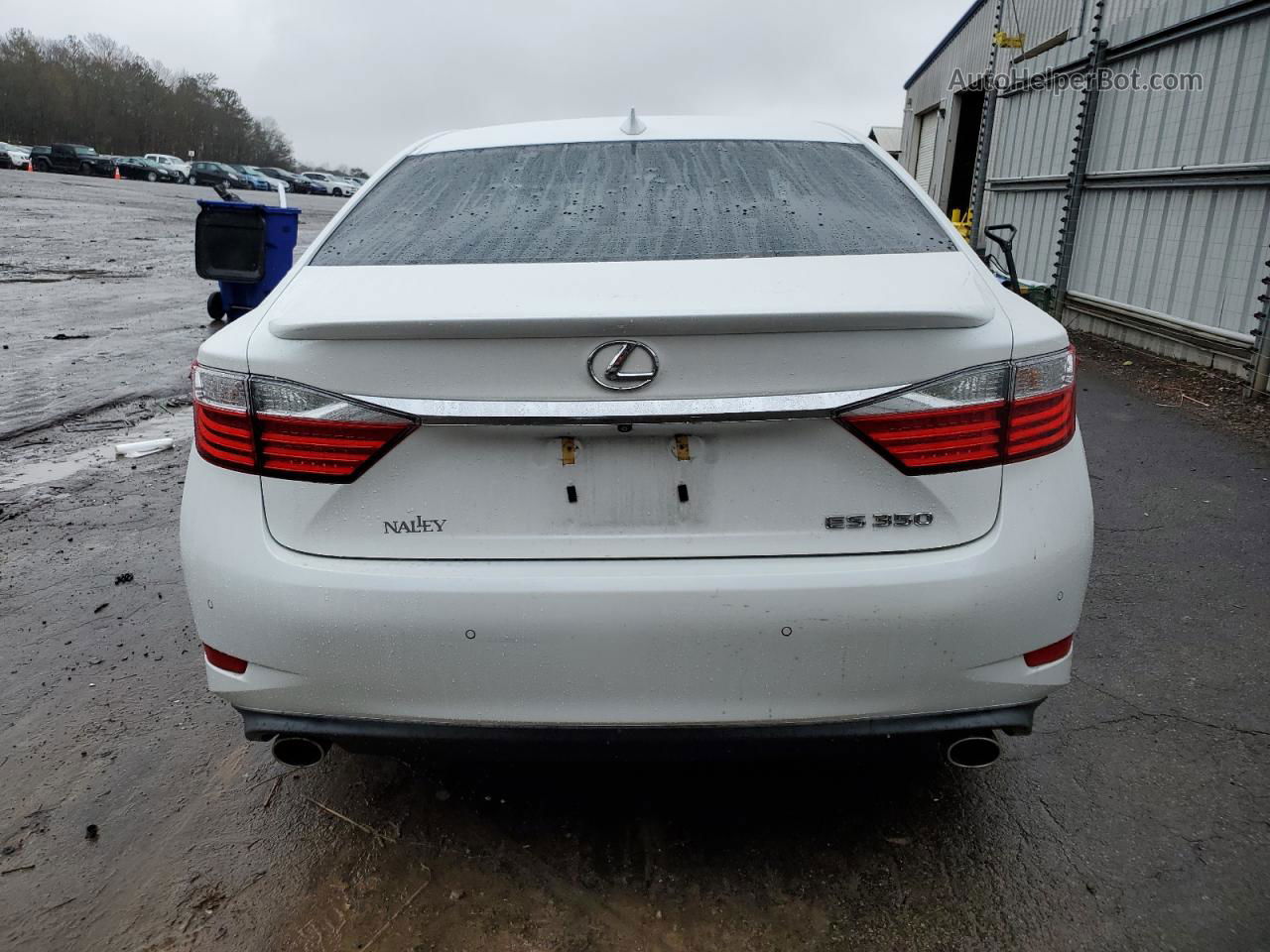 2015 Lexus Es 350 White vin: JTHBK1GG7F2166264