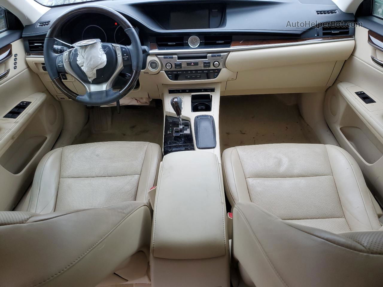 2015 Lexus Es 350 Белый vin: JTHBK1GG7F2166264