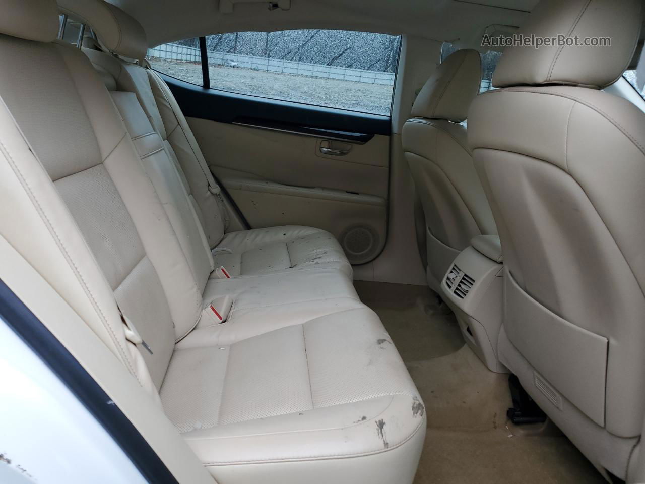 2015 Lexus Es 350 Белый vin: JTHBK1GG7F2166264