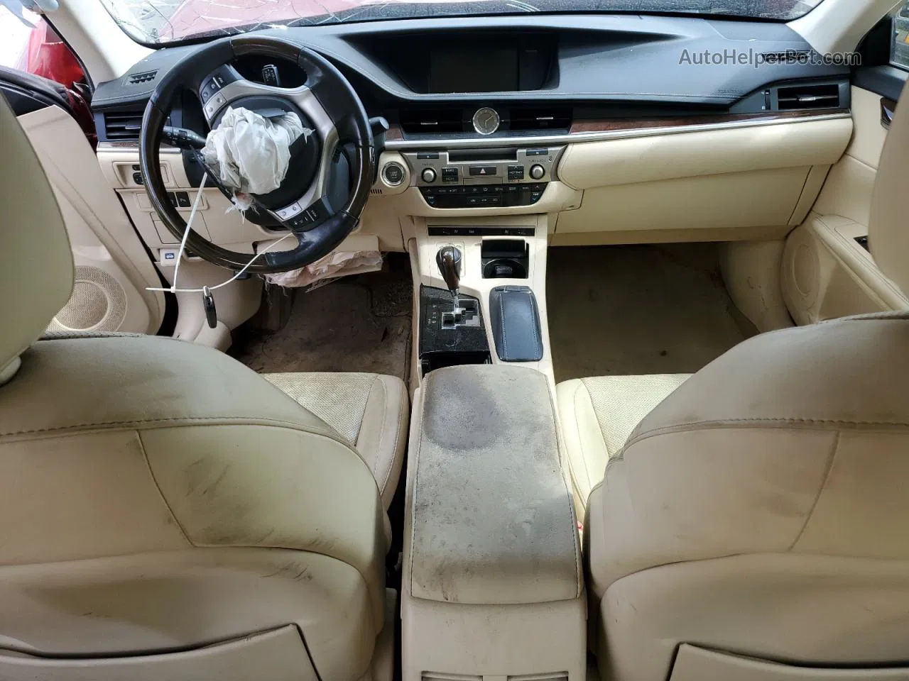 2015 Lexus Es 350 Красный vin: JTHBK1GG7F2167446