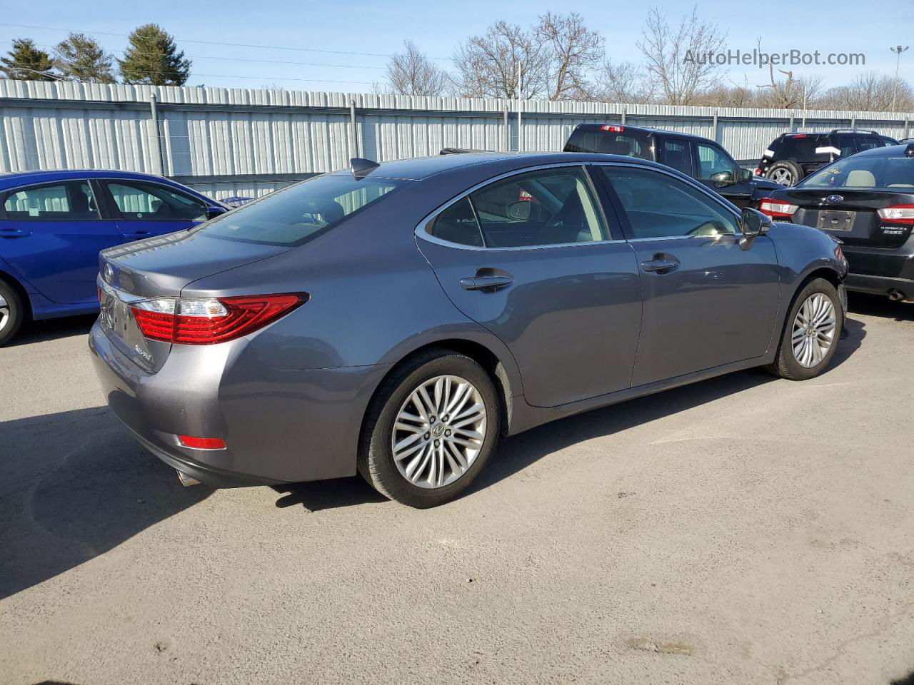 2015 Lexus Es 350 Gray vin: JTHBK1GG7F2167723