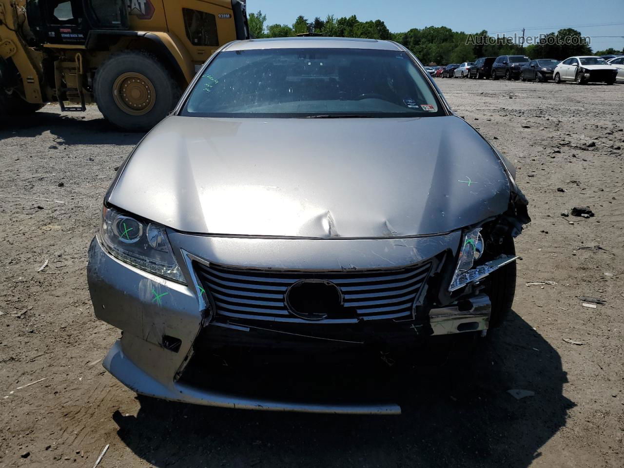 2015 Lexus Es 350 Серебряный vin: JTHBK1GG7F2174087