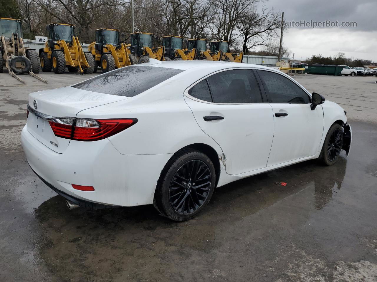 2015 Lexus Es 350 Белый vin: JTHBK1GG7F2175837