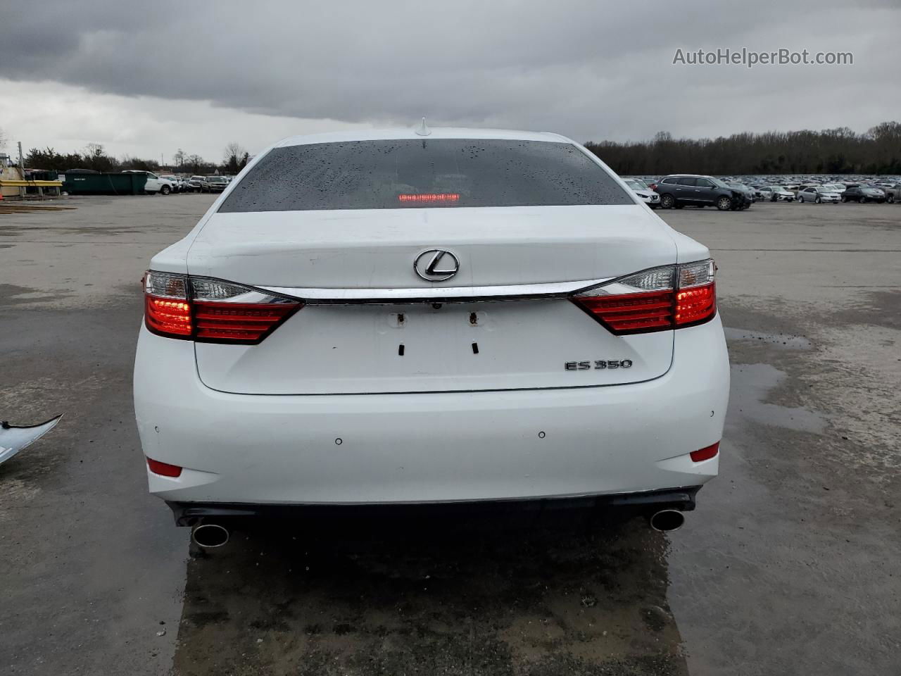 2015 Lexus Es 350 Белый vin: JTHBK1GG7F2175837