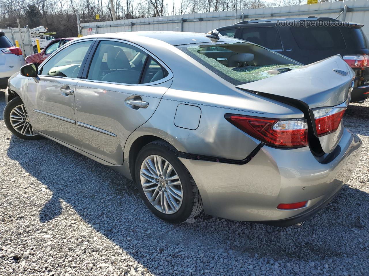 2015 Lexus Es 350 Silver vin: JTHBK1GG7F2176969