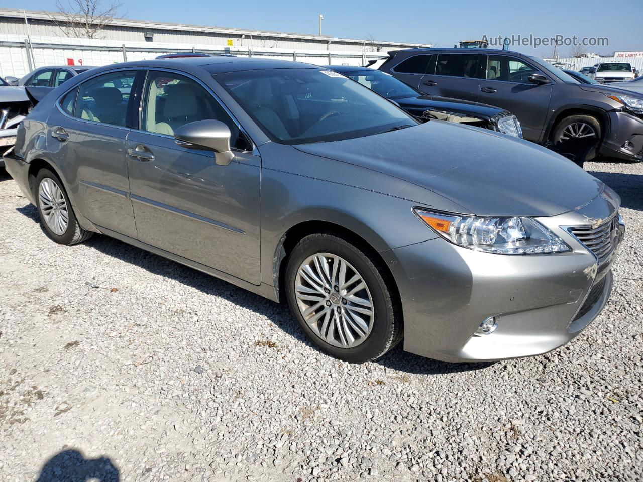 2015 Lexus Es 350 Silver vin: JTHBK1GG7F2176969