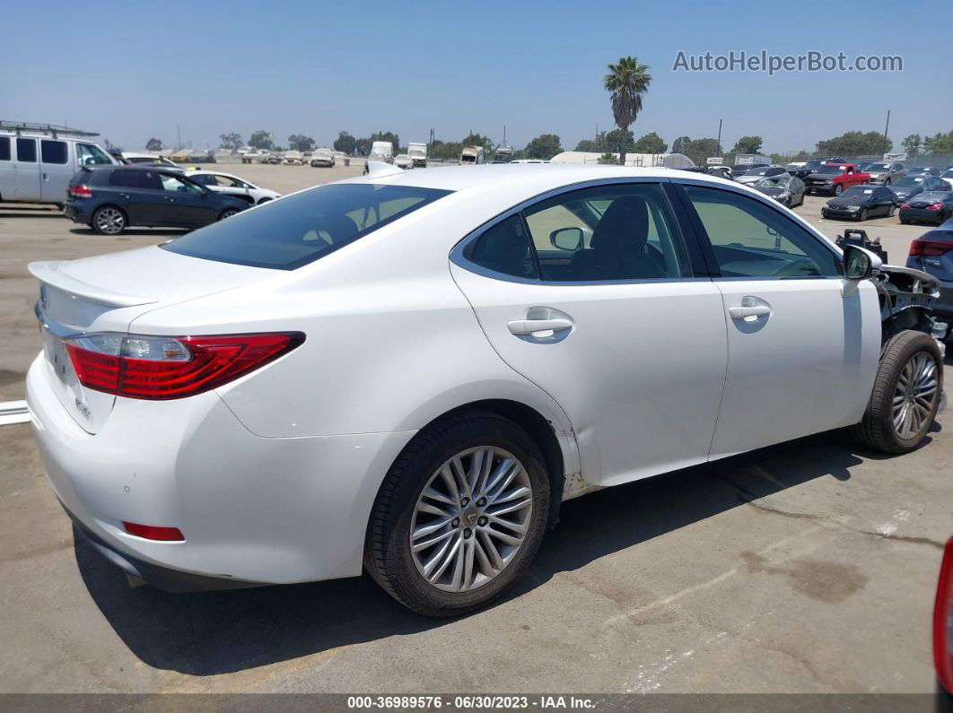 2015 Lexus Es 350 White vin: JTHBK1GG7F2183498