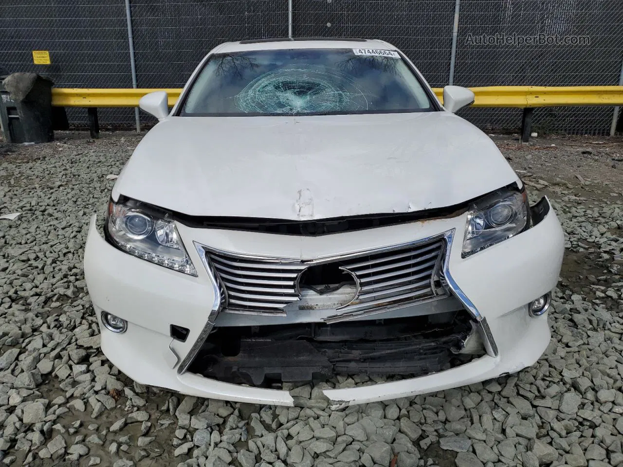 2015 Lexus Es 350 White vin: JTHBK1GG7F2187342