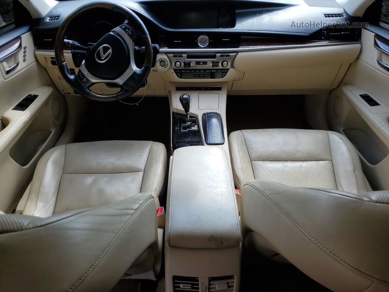 2015 Lexus Es 350 Белый vin: JTHBK1GG7F2187342