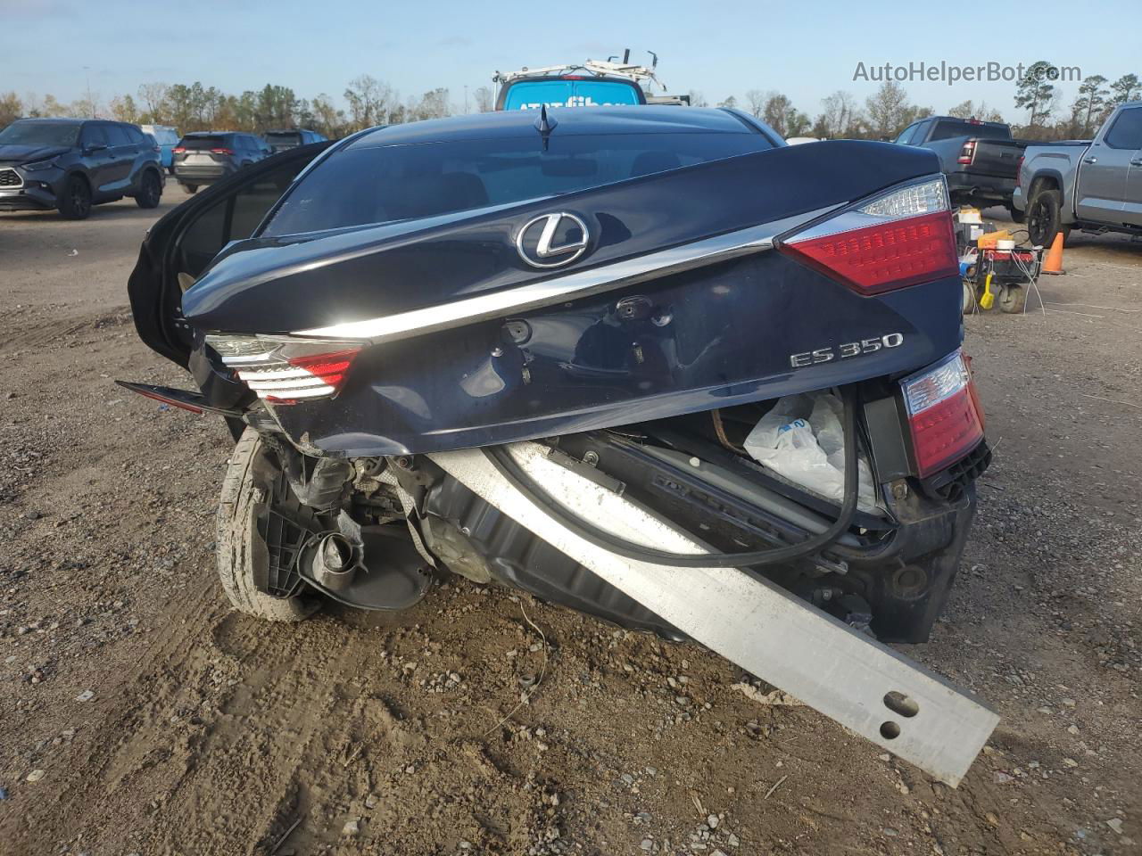 2015 Lexus Es 350 Blue vin: JTHBK1GG7F2192914