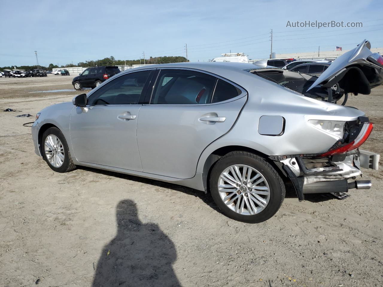 2015 Lexus Es 350 Silver vin: JTHBK1GG7F2193609