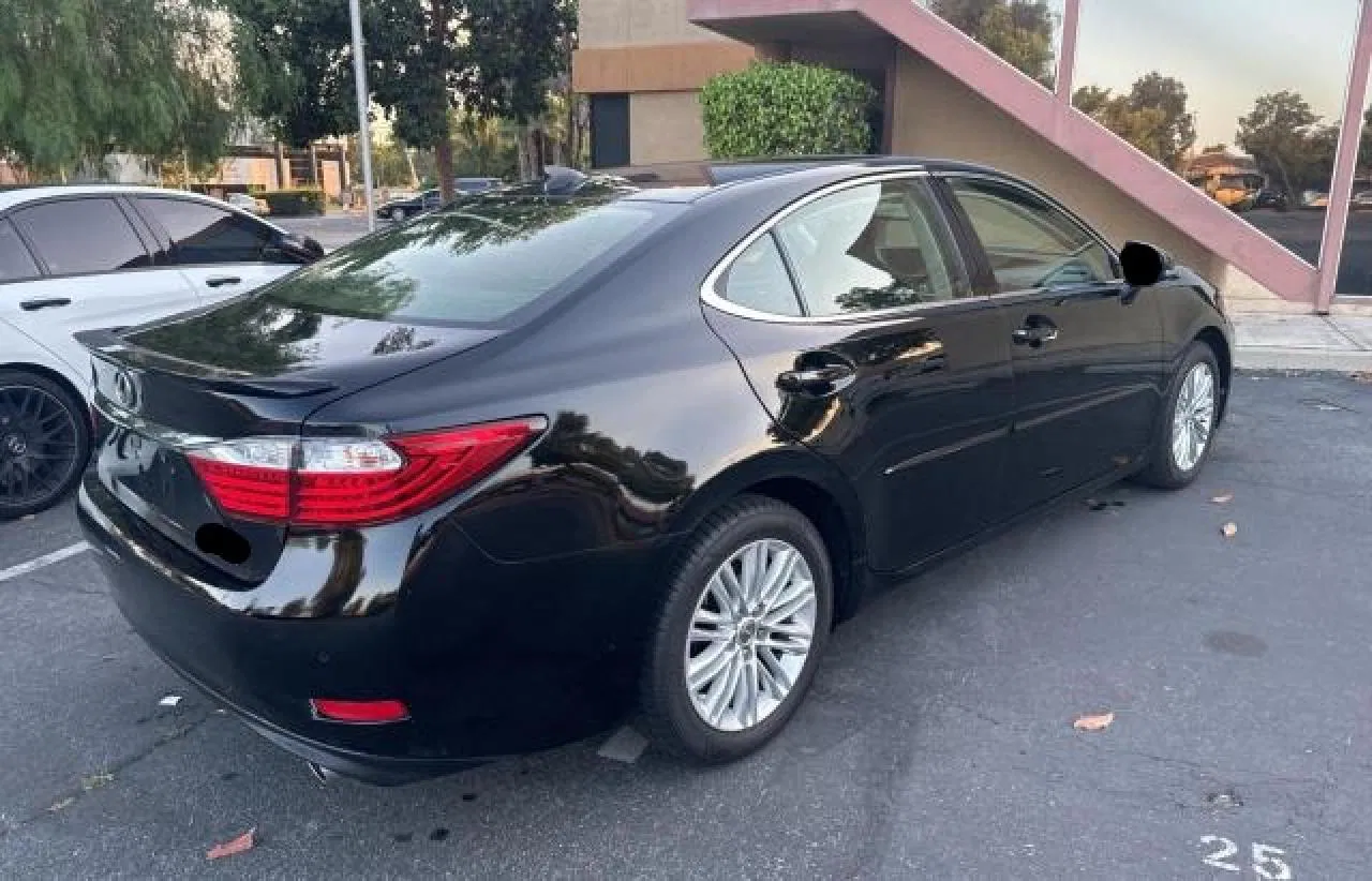 2015 Lexus Es 350 Black vin: JTHBK1GG7F2194002