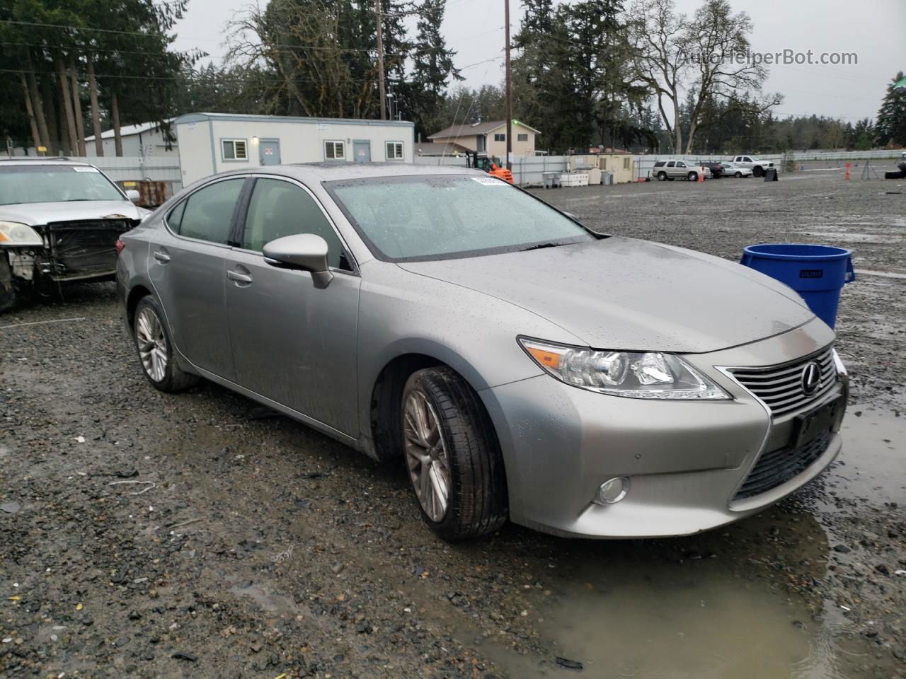 2015 Lexus Es 350 Silver vin: JTHBK1GG7F2203636