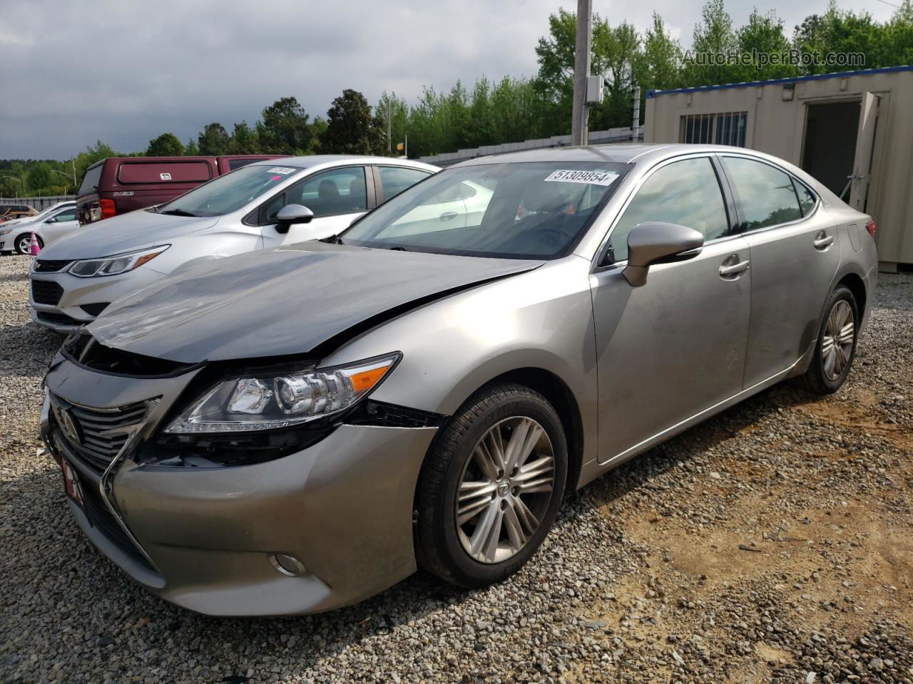 2015 Lexus Es 350 Gray vin: JTHBK1GG7F2205922