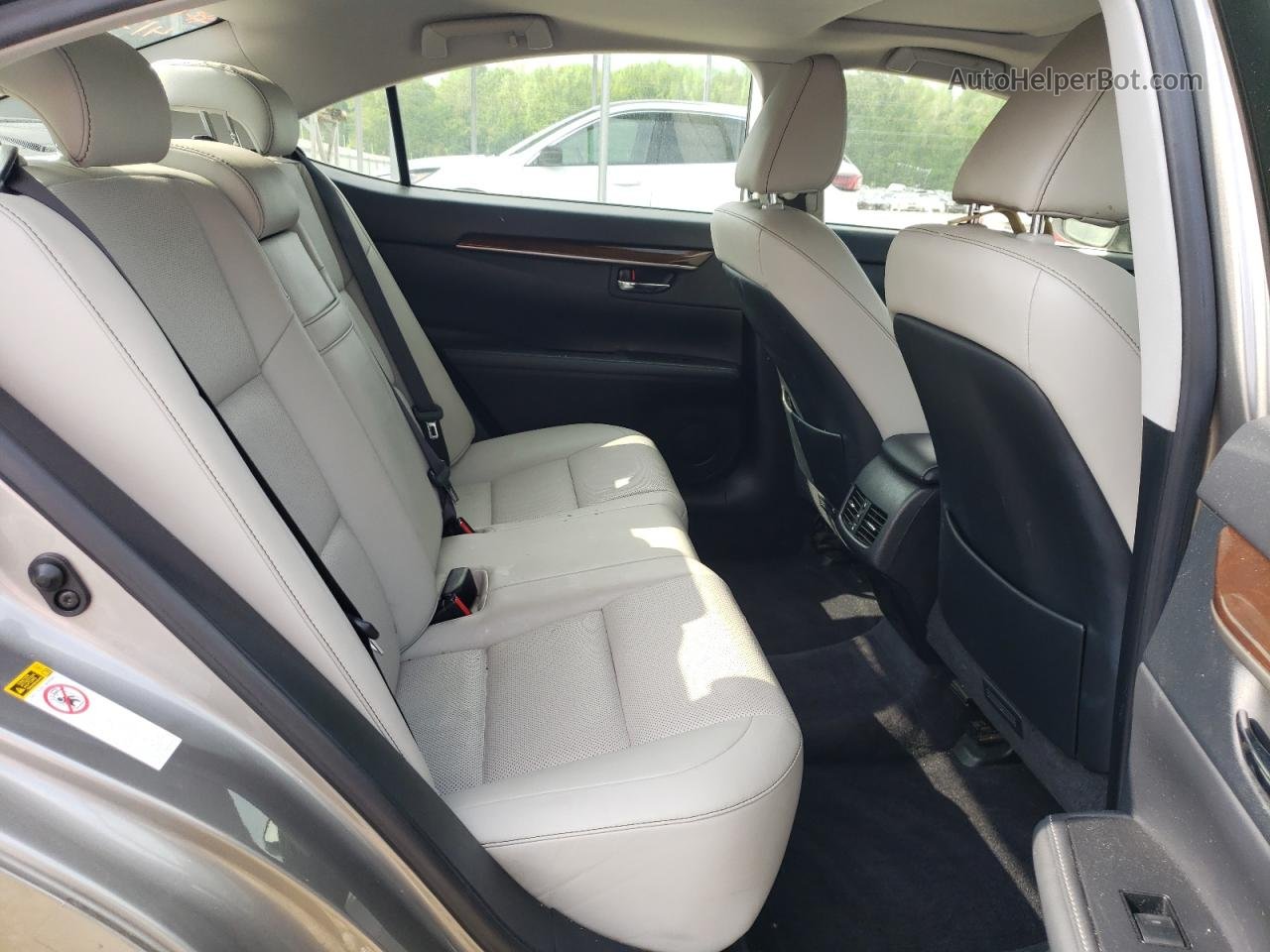 2015 Lexus Es 350 Gray vin: JTHBK1GG7F2205922