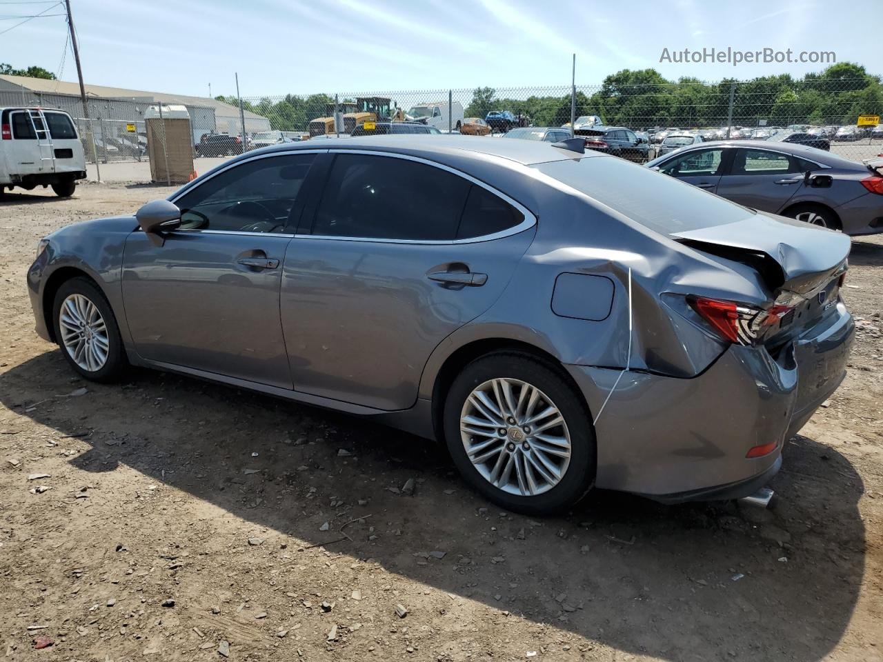 2015 Lexus Es 350 Silver vin: JTHBK1GG7F2206990