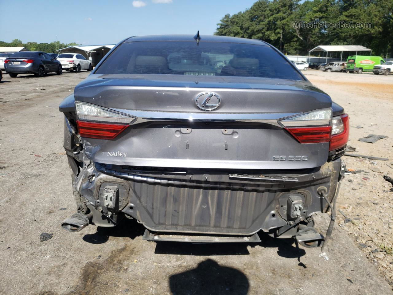 2016 Lexus Es 350 Gray vin: JTHBK1GG7G2217697