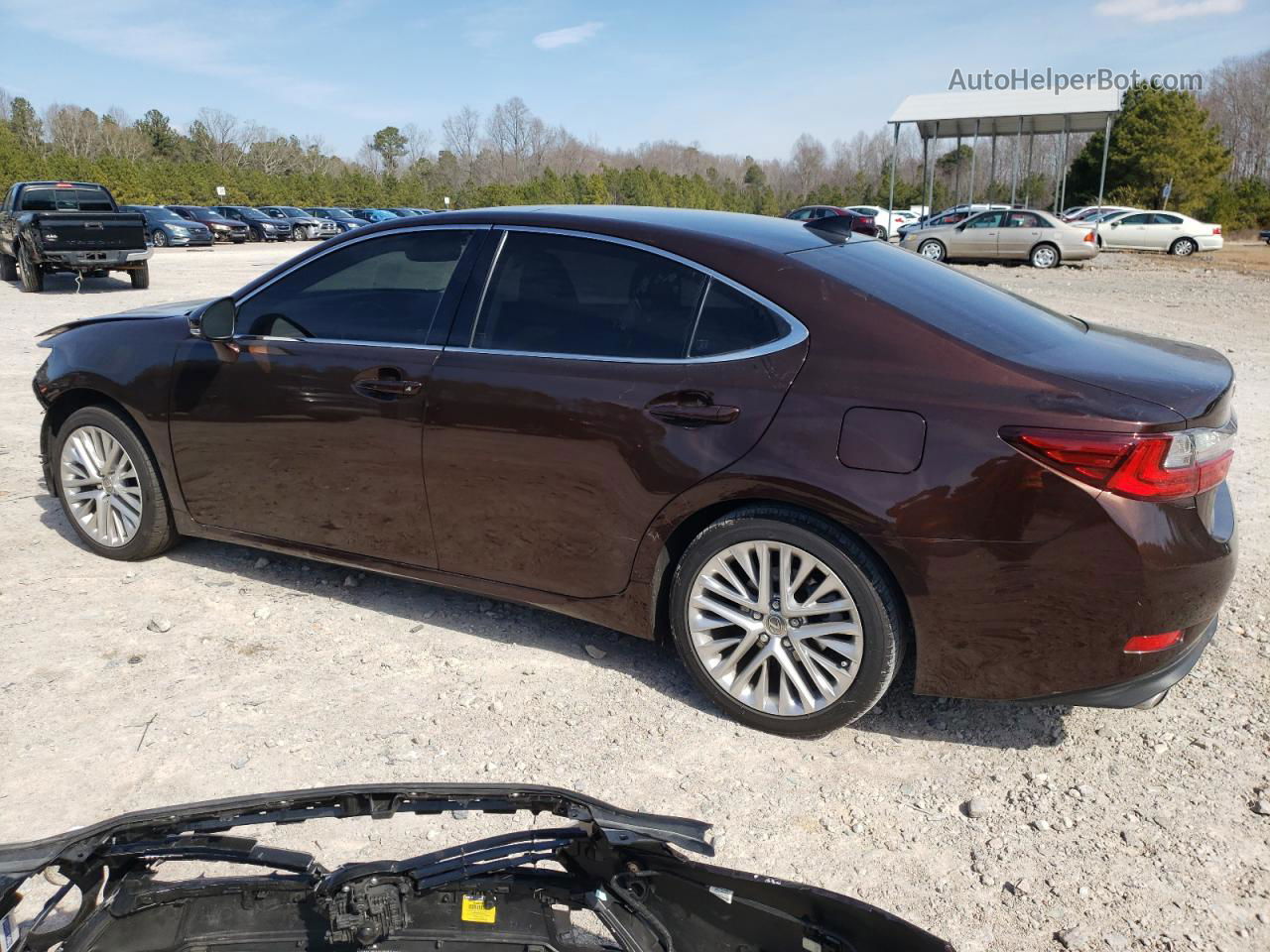 2016 Lexus Es 350 Brown vin: JTHBK1GG7G2217795