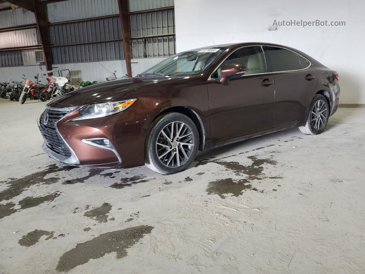 2016 Lexus Es 350 Brown vin: JTHBK1GG7G2238730