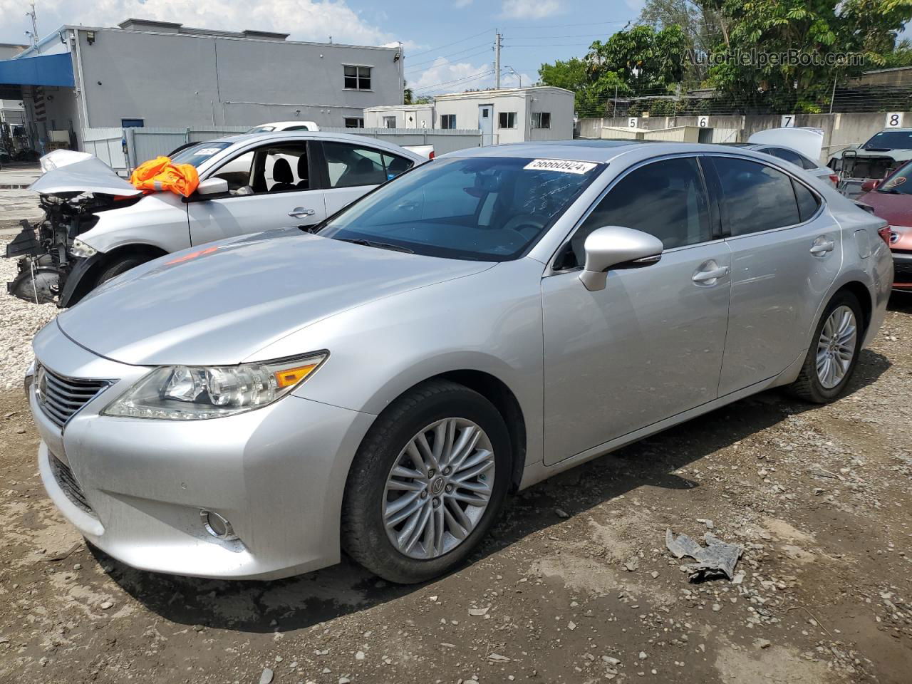 2013 Lexus Es 350 Silver vin: JTHBK1GG8D2018220