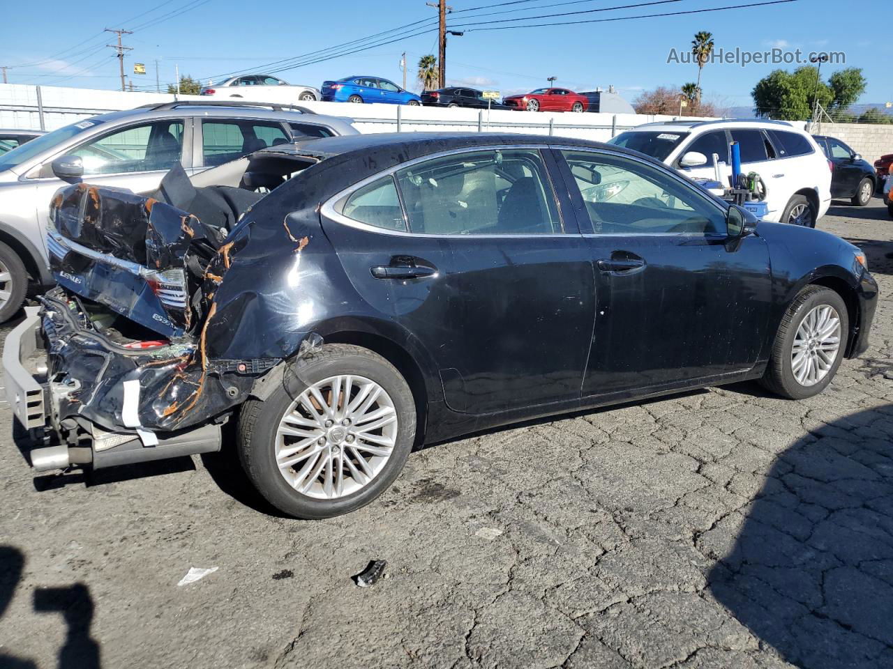 2013 Lexus Es 350 Black vin: JTHBK1GG8D2028925