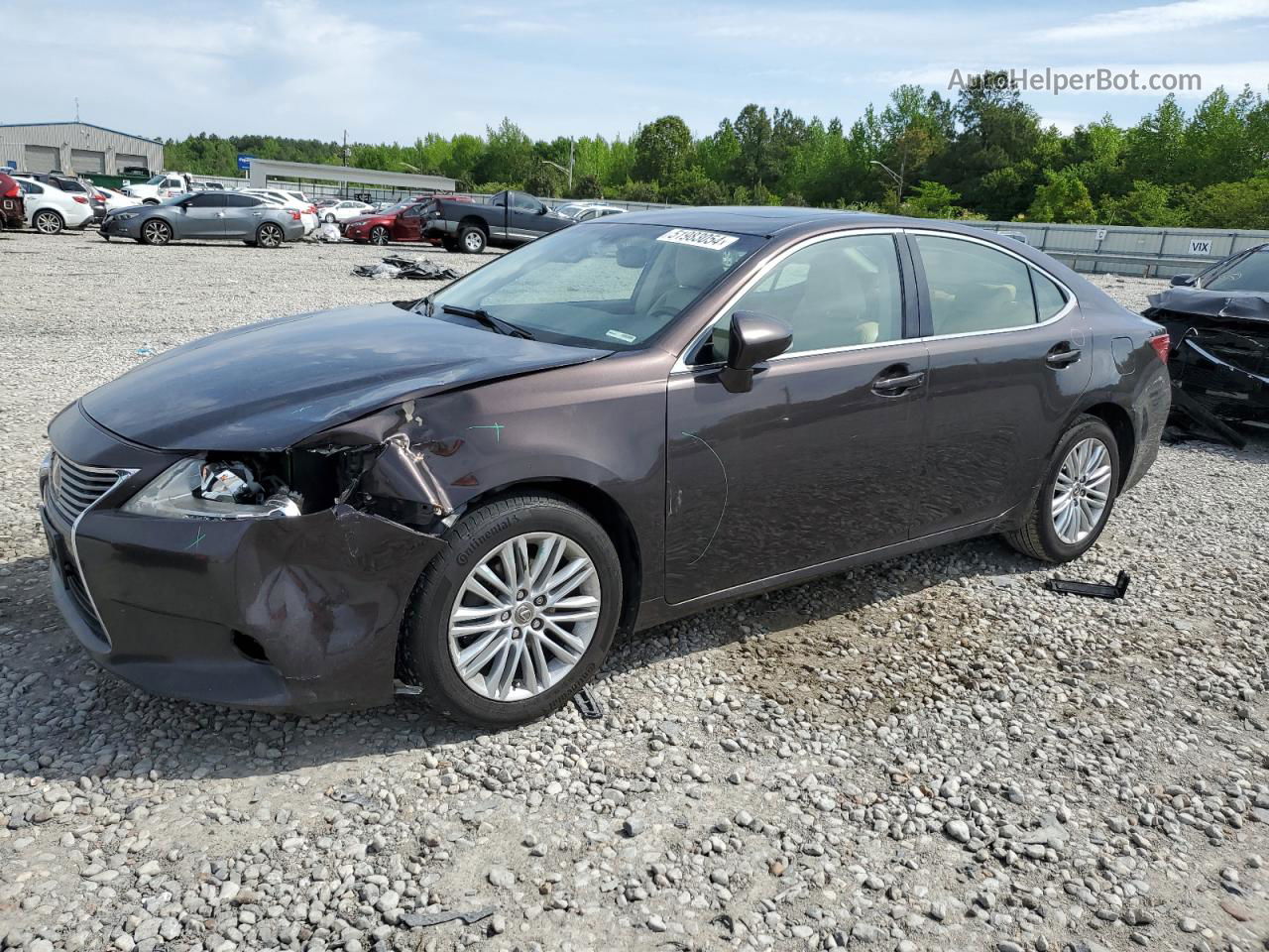 2013 Lexus Es 350 Purple vin: JTHBK1GG8D2032067