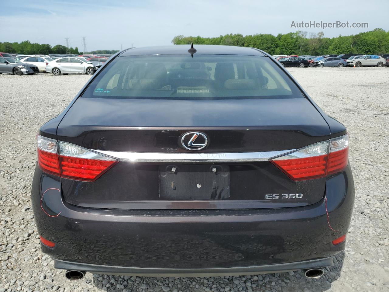 2013 Lexus Es 350 Purple vin: JTHBK1GG8D2032067