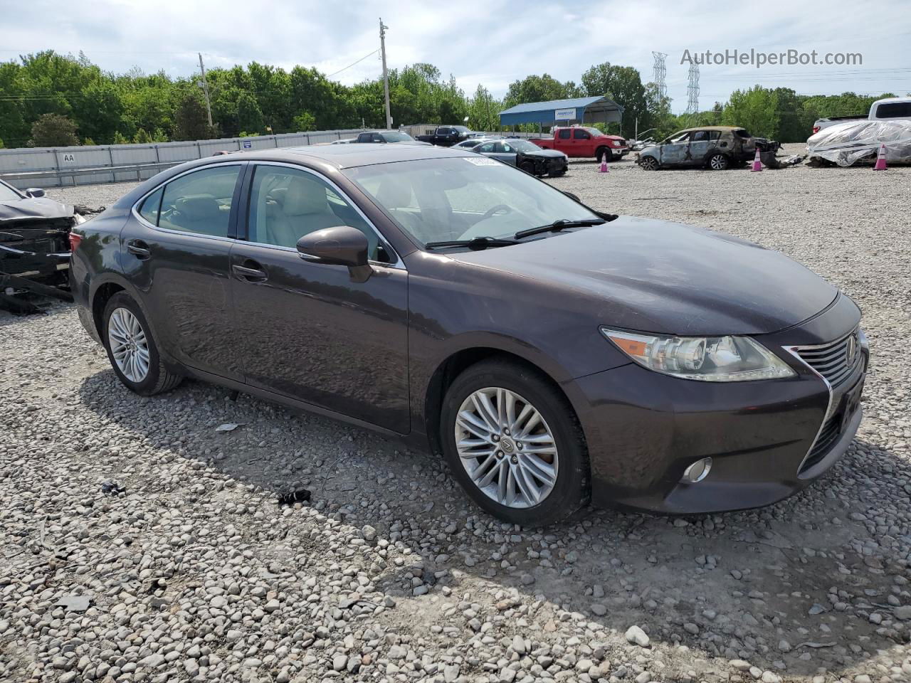 2013 Lexus Es 350 Purple vin: JTHBK1GG8D2032067