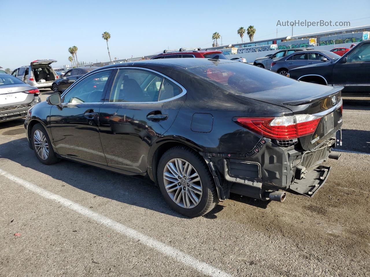 2013 Lexus Es 350 Black vin: JTHBK1GG8D2033090