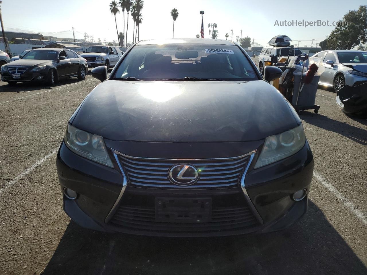 2013 Lexus Es 350 Black vin: JTHBK1GG8D2033090