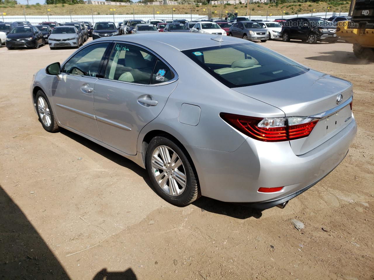 2013 Lexus Es 350 Серебряный vin: JTHBK1GG8D2036393