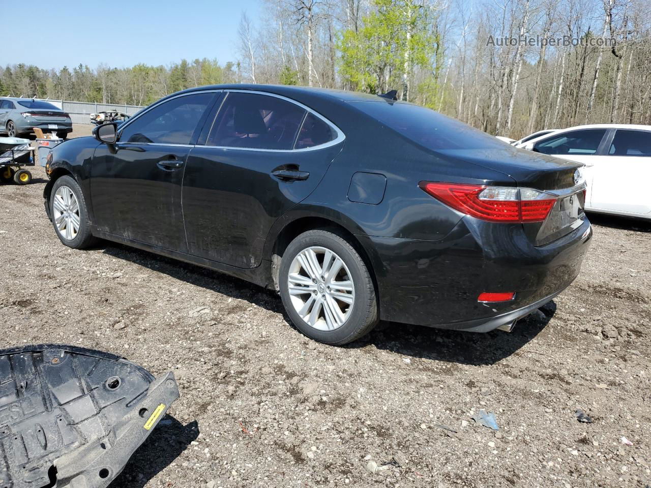 2013 Lexus Es 350 Black vin: JTHBK1GG8D2050942