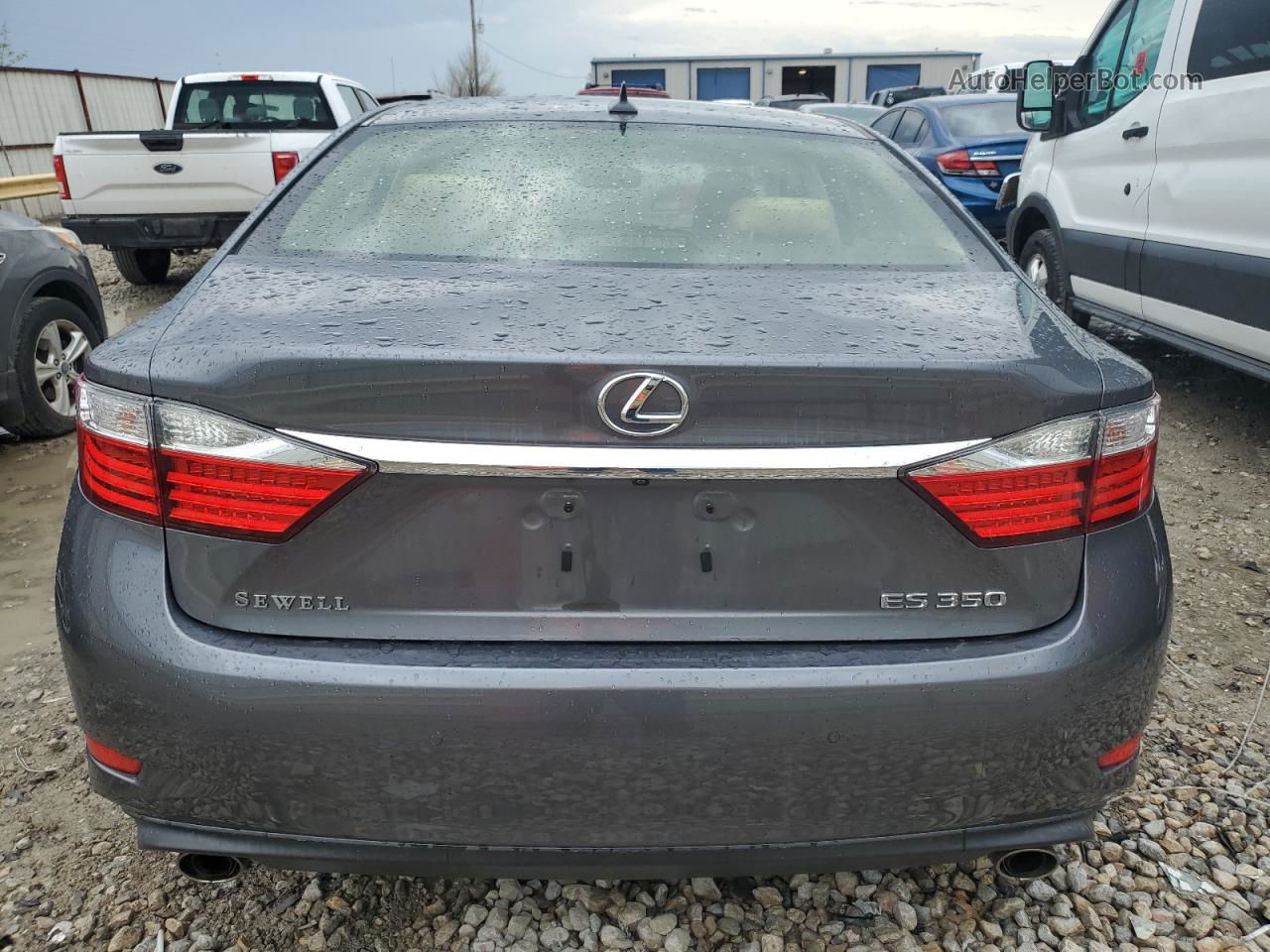 2013 Lexus Es 350 Gray vin: JTHBK1GG8D2062153