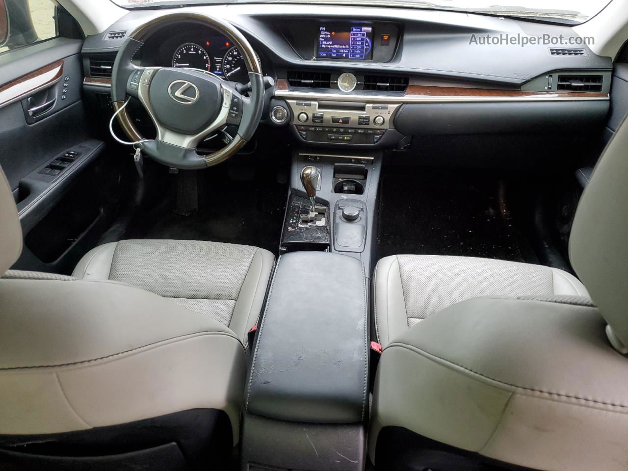 2014 Lexus Es 350 Серый vin: JTHBK1GG8E2084848