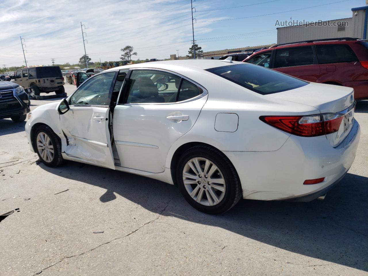 2014 Lexus Es 350 White vin: JTHBK1GG8E2086163