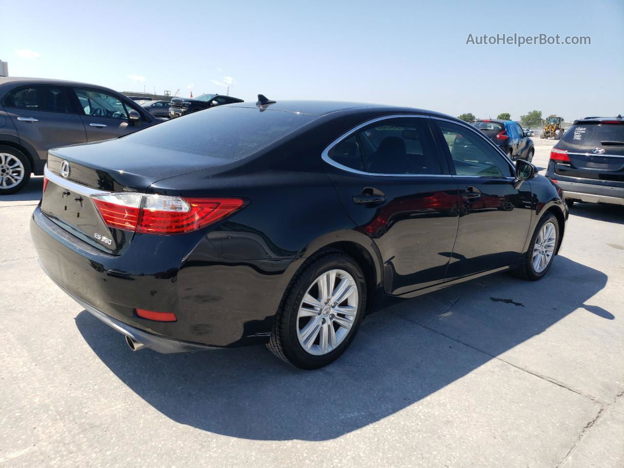 2014 Lexus Es 350 Black vin: JTHBK1GG8E2093825