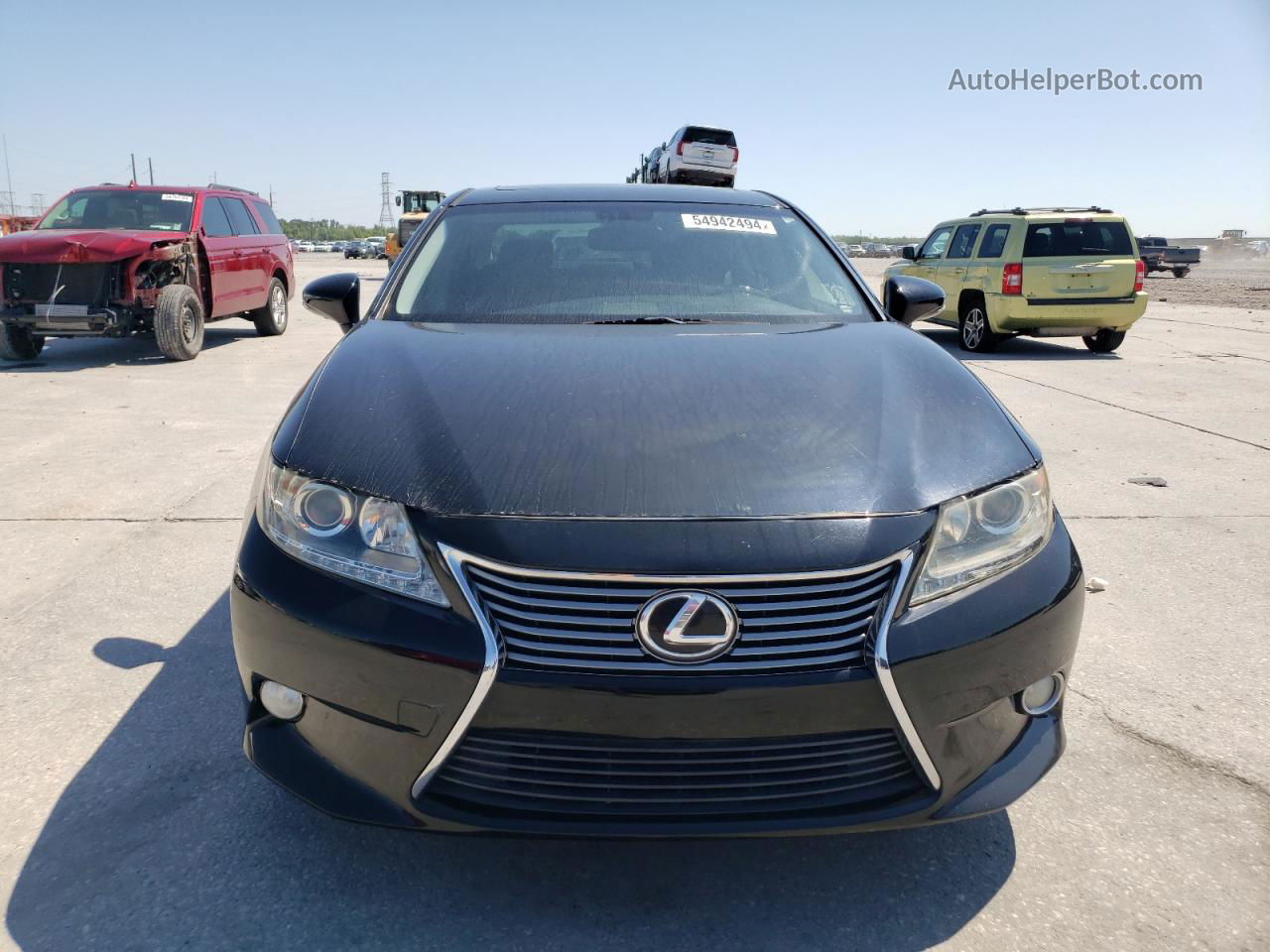 2014 Lexus Es 350 Black vin: JTHBK1GG8E2093825