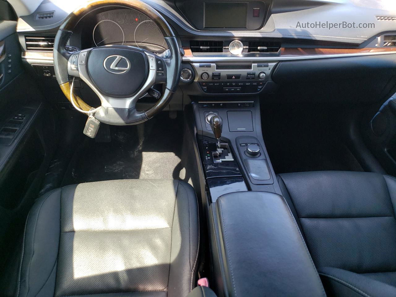 2014 Lexus Es 350 Black vin: JTHBK1GG8E2093825