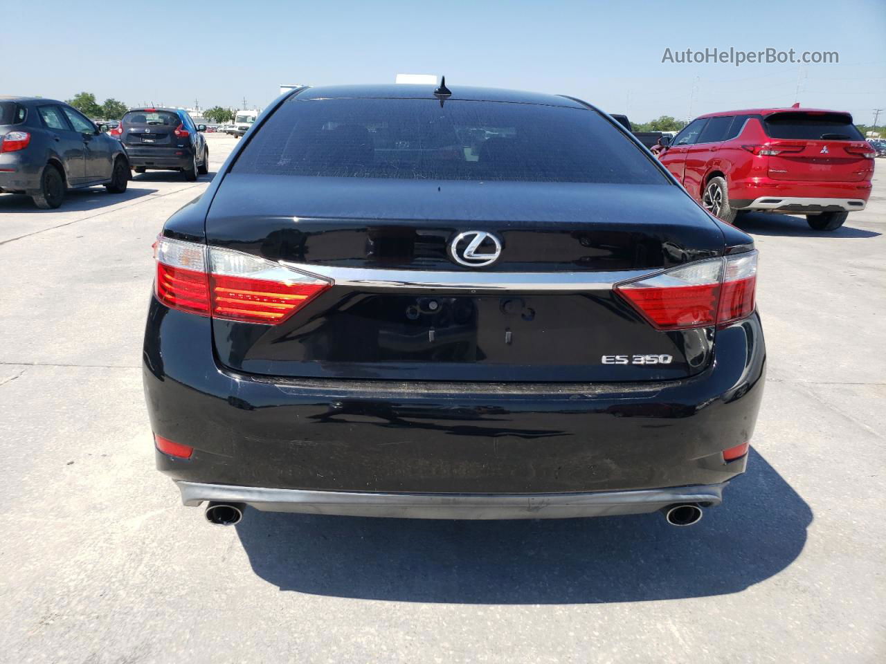 2014 Lexus Es 350 Black vin: JTHBK1GG8E2093825