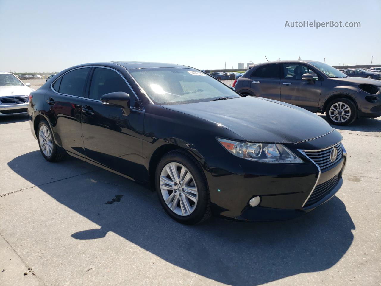 2014 Lexus Es 350 Black vin: JTHBK1GG8E2093825