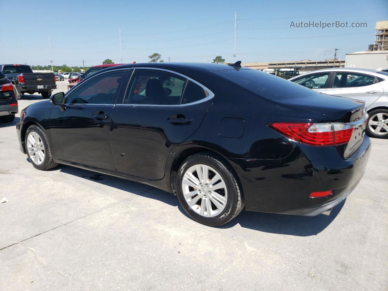 2014 Lexus Es 350 Black vin: JTHBK1GG8E2093825