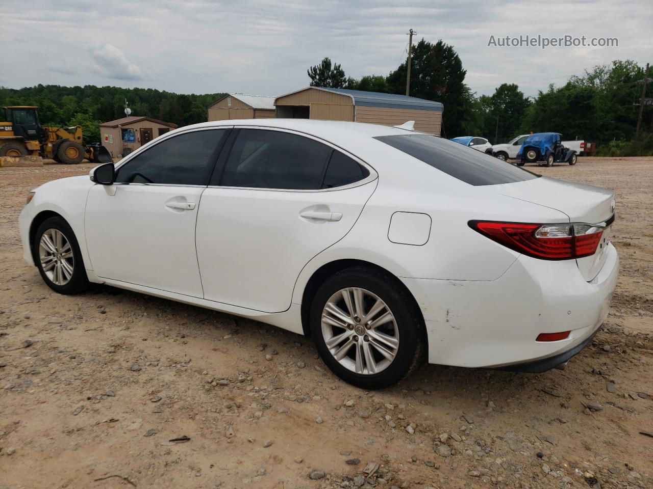 2014 Lexus Es 350 White vin: JTHBK1GG8E2103902