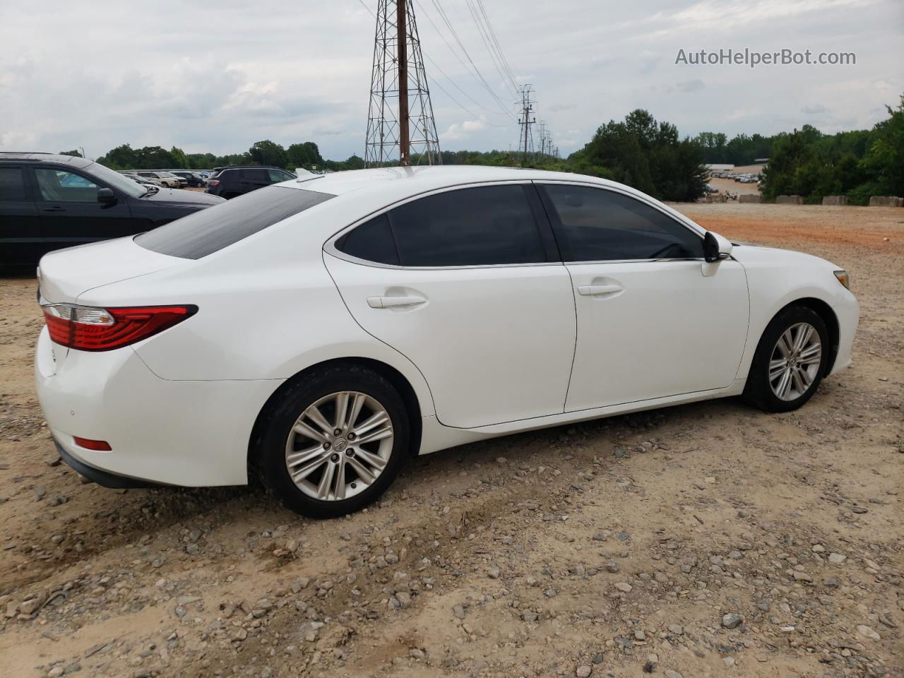 2014 Lexus Es 350 White vin: JTHBK1GG8E2103902