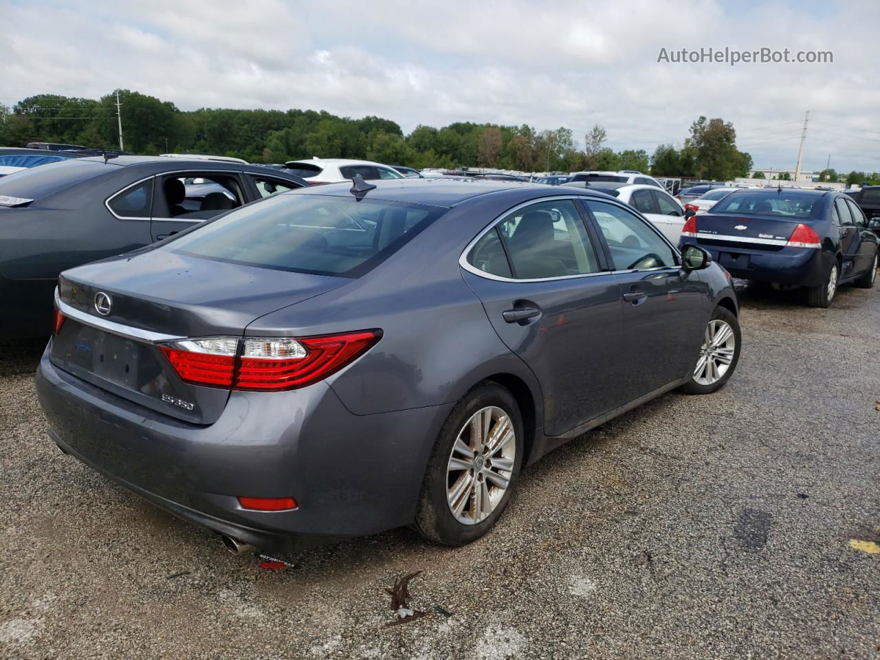 2014 Lexus Es 350 Серый vin: JTHBK1GG8E2108386