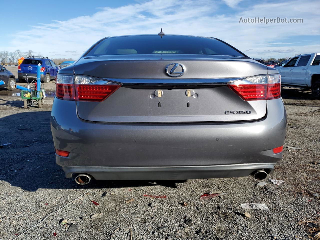 2014 Lexus Es 350 Gray vin: JTHBK1GG8E2115676