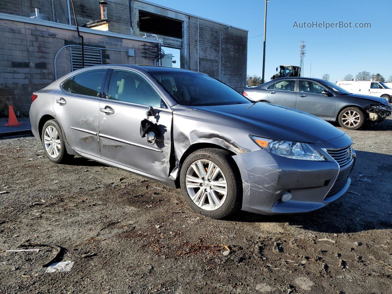 2014 Lexus Es 350 Gray vin: JTHBK1GG8E2115676