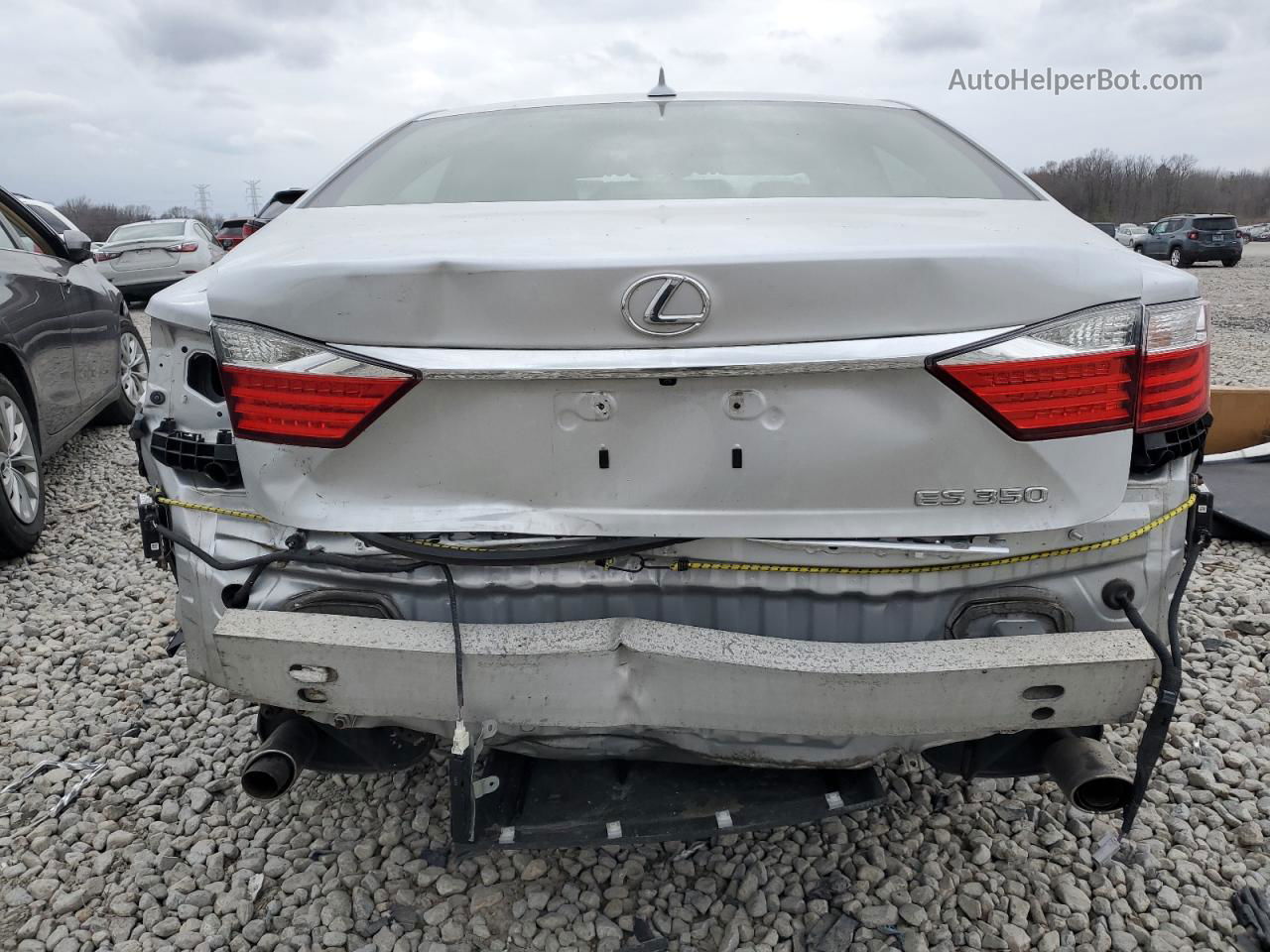 2014 Lexus Es 350 Silver vin: JTHBK1GG8E2117833