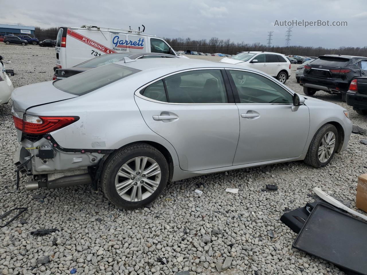 2014 Lexus Es 350 Silver vin: JTHBK1GG8E2117833