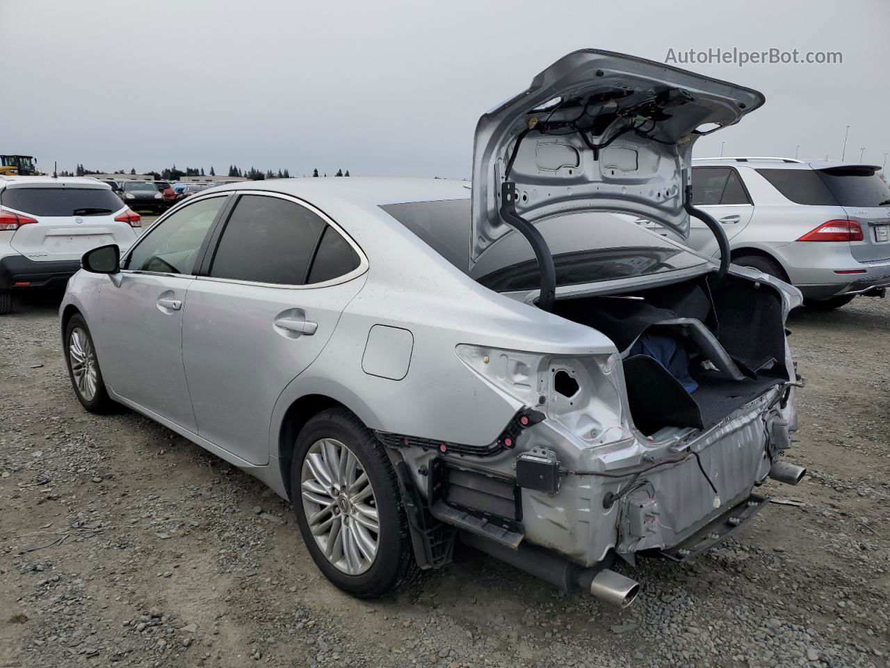 2014 Lexus Es 350 Silver vin: JTHBK1GG8E2121526